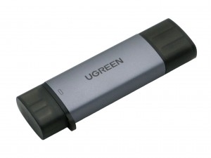 USB-переходник для SD/MicroSD карт (картридер), USB3.0, Type-C, UGREEN