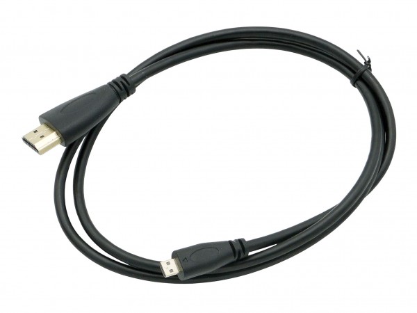 Плоский кабель HDMI/Micro-HDMI, L=1м