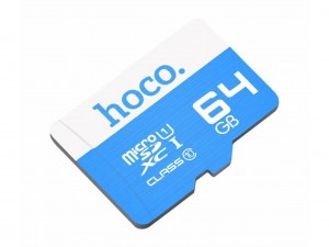 Карта памяти microSD Hoco 64Гб, SDXC, A1, UHS-1, V30, класс 10