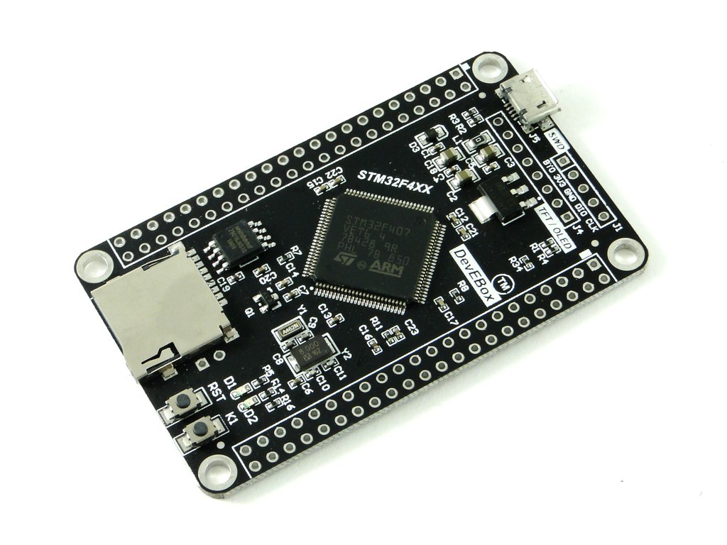 Отладочная плата с микроконтроллером STM32 (STM32F407VET6) CH2