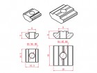 Т-гайка для конструкционного профиля 30x30, М4