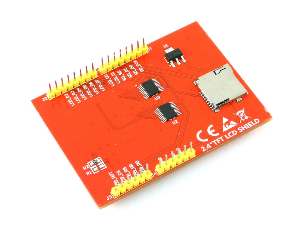 Сенсорный TFT дисплей для Arduino, 320x240, 2.4"