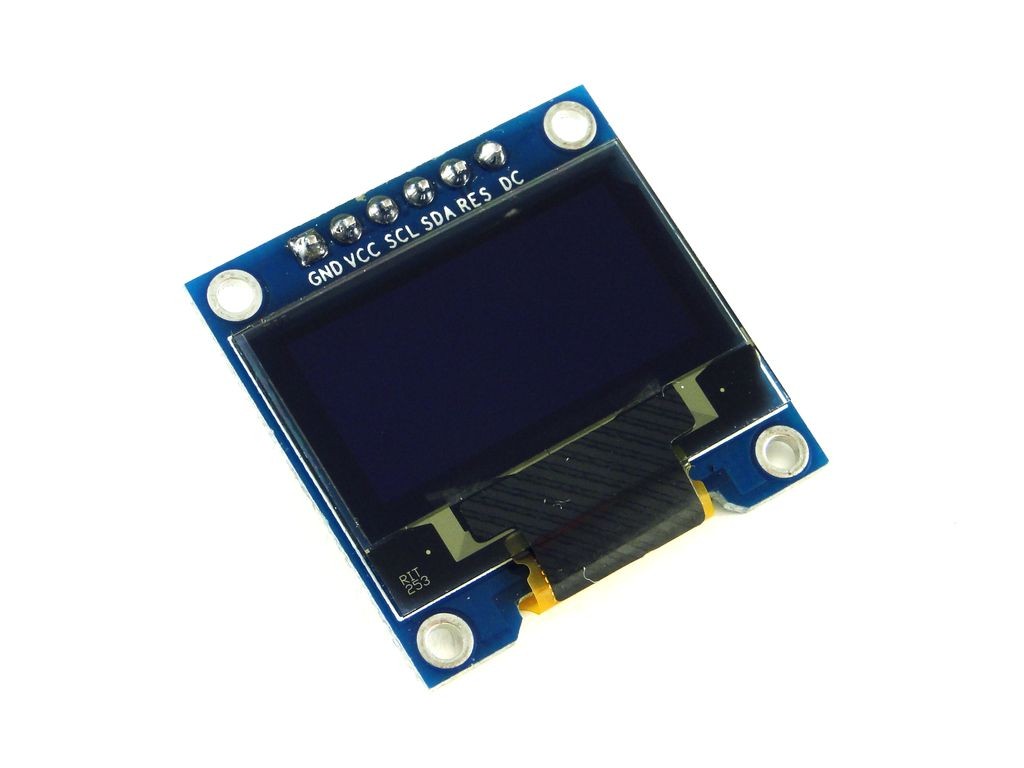 Дисплей OLED, 0.96'', SPI/I2C