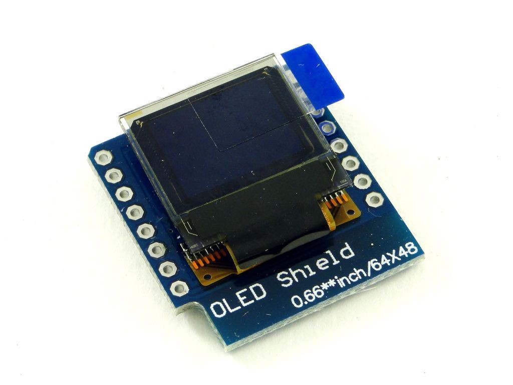 OLED дисплей для WeMos mini