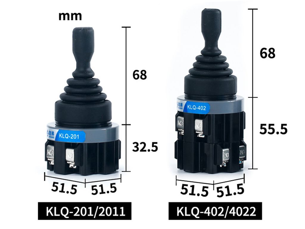 Джойстик 2-х координатный KLQ-4022, с фиксацией