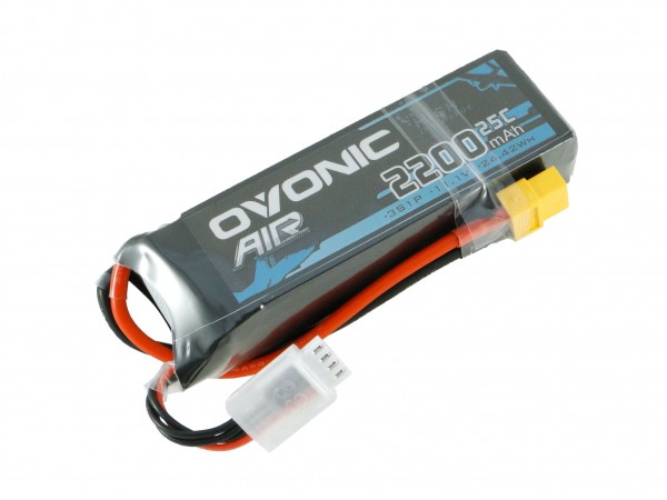 Аккумулятор LiPo Ovonic, 3S, 25C, 2200мАч, XT60