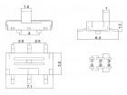 Движковый переключатель MSS-22CO2