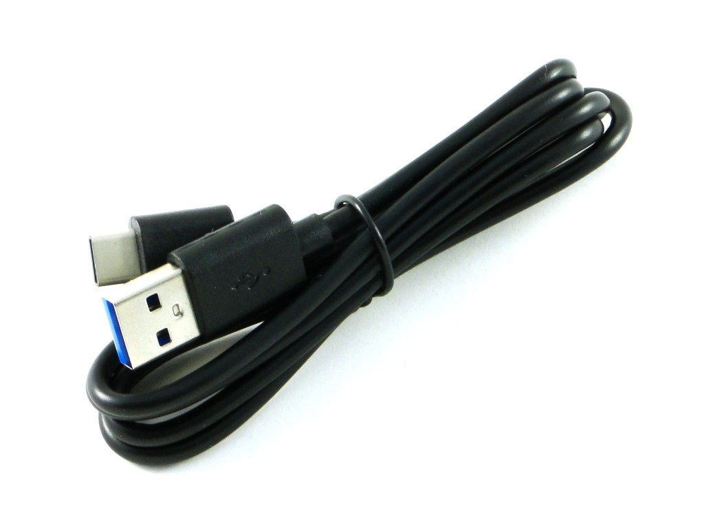 Кабель USB-A/Type-C, 1м, чёрный