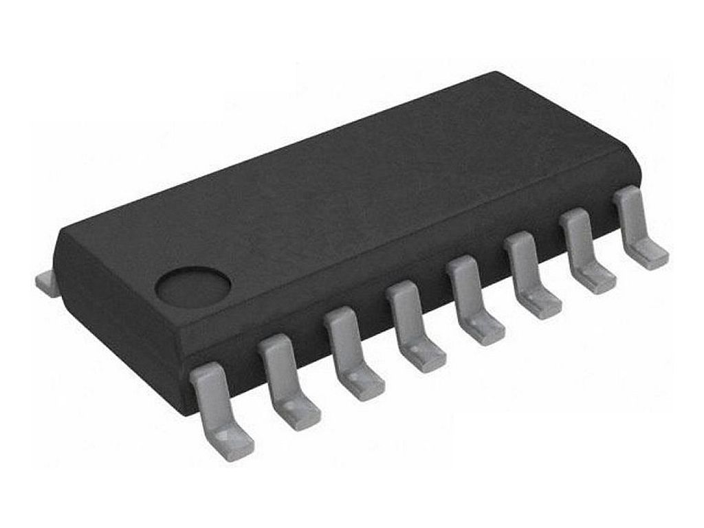 Микросхема. Сдвиговый регистр 74HC595D, SOIC-16