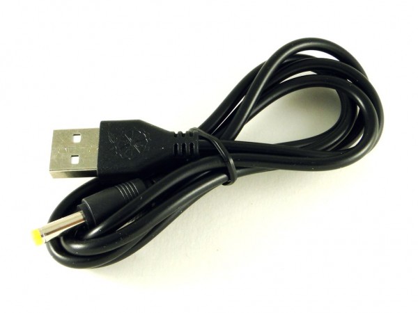 Кабель USB-A/DC4x1,7