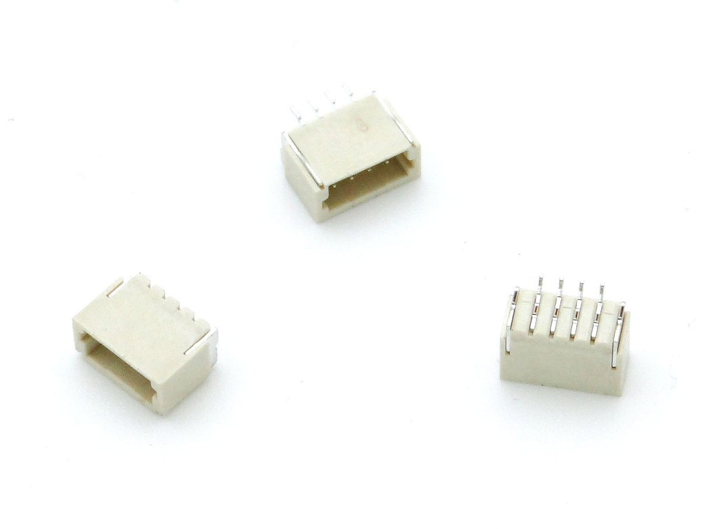 Гнездо SH1.0 четыре контакта, SMD