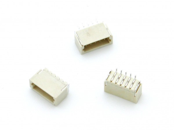 Гнездо SH1.0 пять контактов, SMD