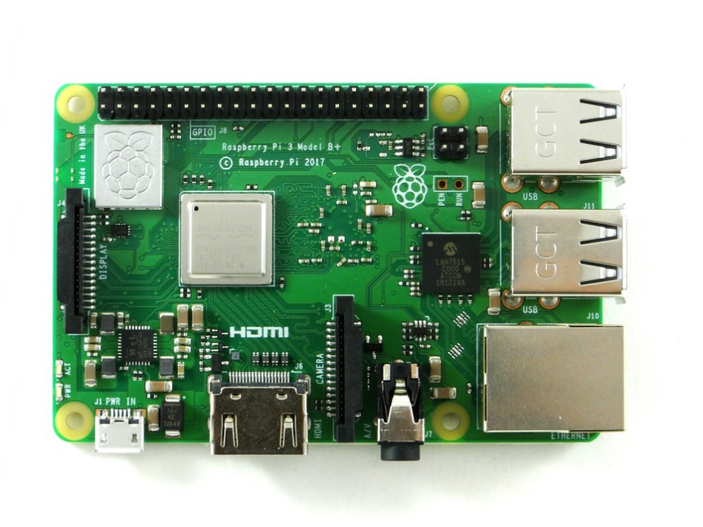 Микрокомпьютер Raspberry Pi 3 Model B+