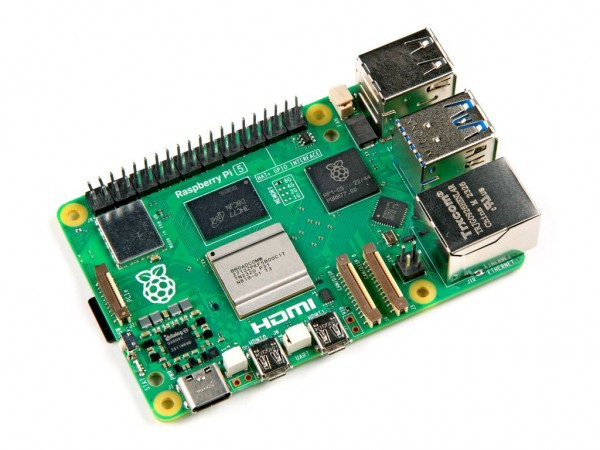 Микрокомпьютер Raspberry Pi 5 (4ГБ ОЗУ)