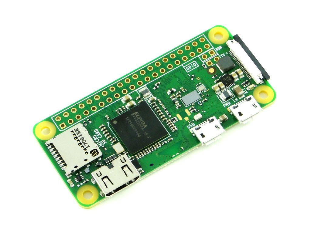 Микрокомпьютер Raspberry Pi Zero W v1.1