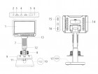 Микроскоп с IPS дисплеем 7 и LED-подсветкой, 2000 крат
