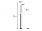 Гравёрная фреза d=0.5мм, a=30, S=3.175мм